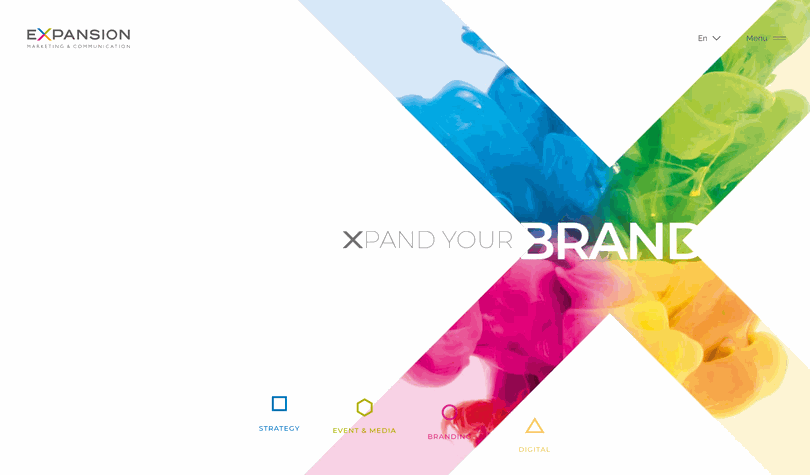 Marketing et communication - site internet Expansion
