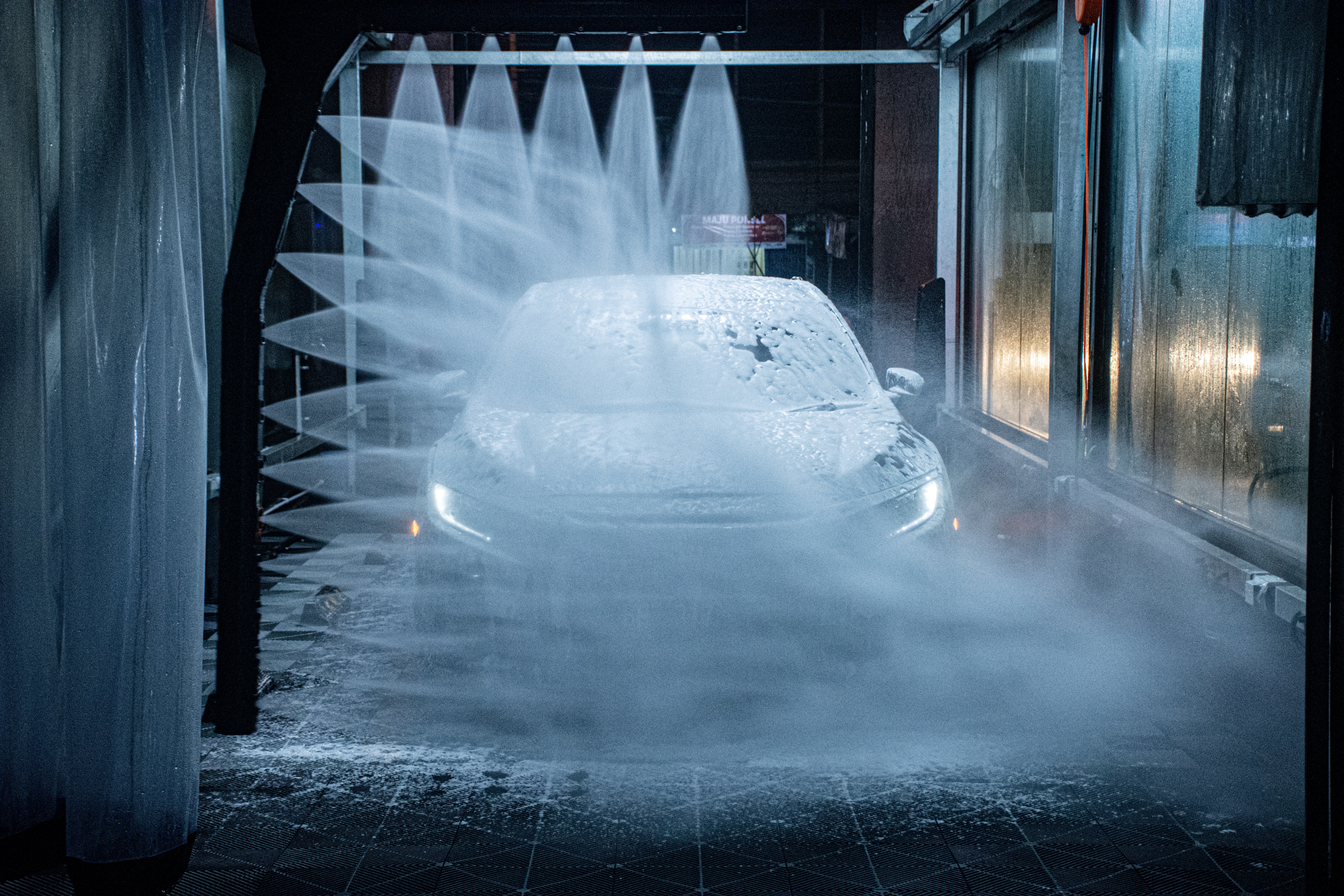 Carwash machine